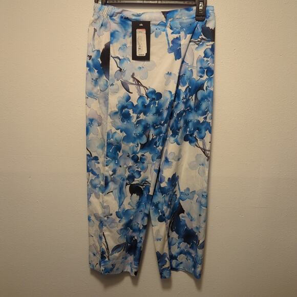 NWT Bryn Walker Cropped Floral Pull On Pants Sz XS - Picture 2 of 6